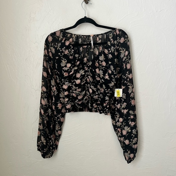 NWT Free People Final Rose blouse▪️size XS - Picture 2 of 11